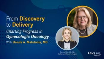 Ursula A. Matulonis, MD, chief, Division of Gynecologic Oncology, Brock-Wilcon Family Chair, Dana-Farber Cancer Institute, professor, medicine, Harvard Medical School; Taymaa May, MD, MSc, director, Ovarian Cancer Surgery, Division of Surgical Oncology, Brigham and Women’s Hospital, associate professor, Harvard Medical School