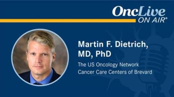 Martin F. Dietrich, MD, PhD, medical oncologist, Cancer Care Centers of Brevard; assistant professor, internal medicine, University of Central Florida