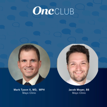 Mark Tyson II, MD, MPH, and Jacob Moyer, BS, on the real-world use of nadofaragene firadenovec in non–muscle-invasive bladder cancer.