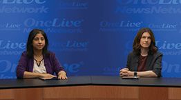 Julia Rotow, MD, and Jyoti Malhotra, MD, MPH, discuss the investigation of sigvotatug vedotin plus pembrolizumab in NSCLC.