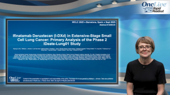 Ifinatamab Deruxtecan in Extensive-Stage Small Cell Lung Cancer: Primary Analysis of the Phase 2 Ideate-Lung01 Study 
