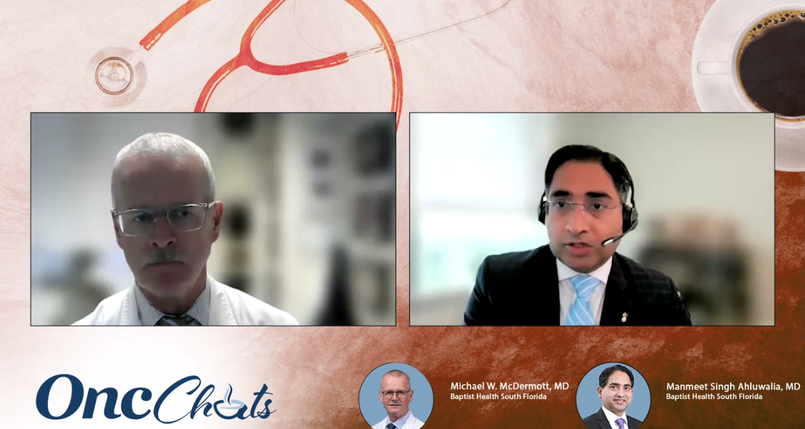 In this third episode of OncChats: Examining LIFU–Aided Liquid Biopsy in Glioblastoma, Manmeet Singh Ahluwalia, MD, and Michael W. McDermott, MD, both of Baptist Health South Florida, discuss the LIBERATE study (NCT05383872) examining low-intensity focused ultrasound (LIFU) in patients with glioblastoma.