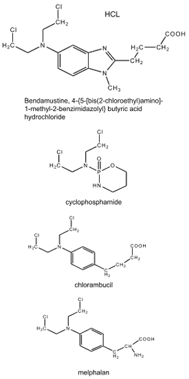 4 Alkylating Agents Chemical Compositions