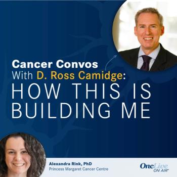 D. Ross Camidge, MD, PhD; Alexandra Rink, PhD, medical physicist, Princess Margaret Cancer Centre, clinician scientist, Princess Margaret Research Institute, associate professor, Departments of Radiation Oncology and Medical Biophysics, University of Toronto