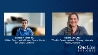 Sandip P. Patel, MD, and Ticiana Leal, MD, experts on lung cancer