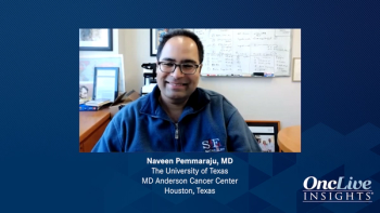 Naveen Pemmaraju, MD, an expert on myeloproliferative neoplasms