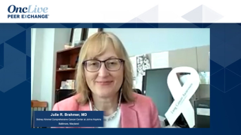 Julie R. Brahmer, MD, an expert on lung cancer