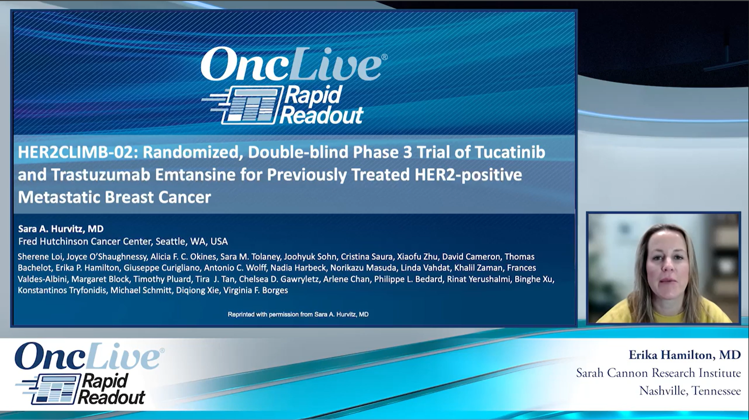 HER2CLIMB-02: Randomized, Double-blind Phase 3 Trial of Tucatinib and ...