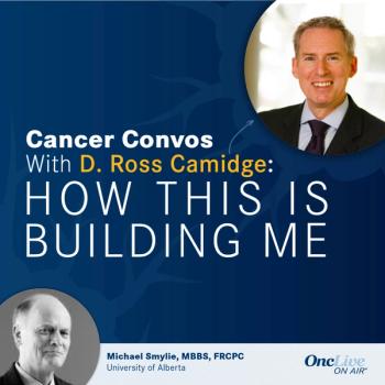D. Ross Camidge, MD, PhD; Michael Smylie, MBBS, FRCPC, professor, Department of Oncology, Faculty of Medicine and Dentistry, University of Alberta, medical oncologist, Cross Cancer Institute