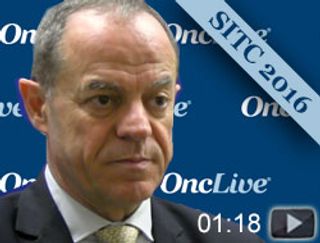 Dr. Bellmunt Shares KEYNOTE-045 Data for Pembrolizumab Versus Chemotherapy in Bladder Cancer