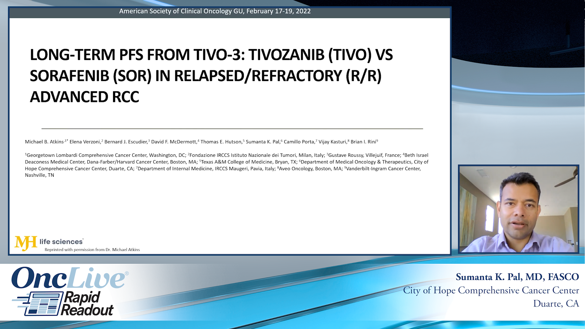 Long-Term PFS From TIVO-3: Tivozanib (TIVO) Vs Sorafenib (SOR) in ...