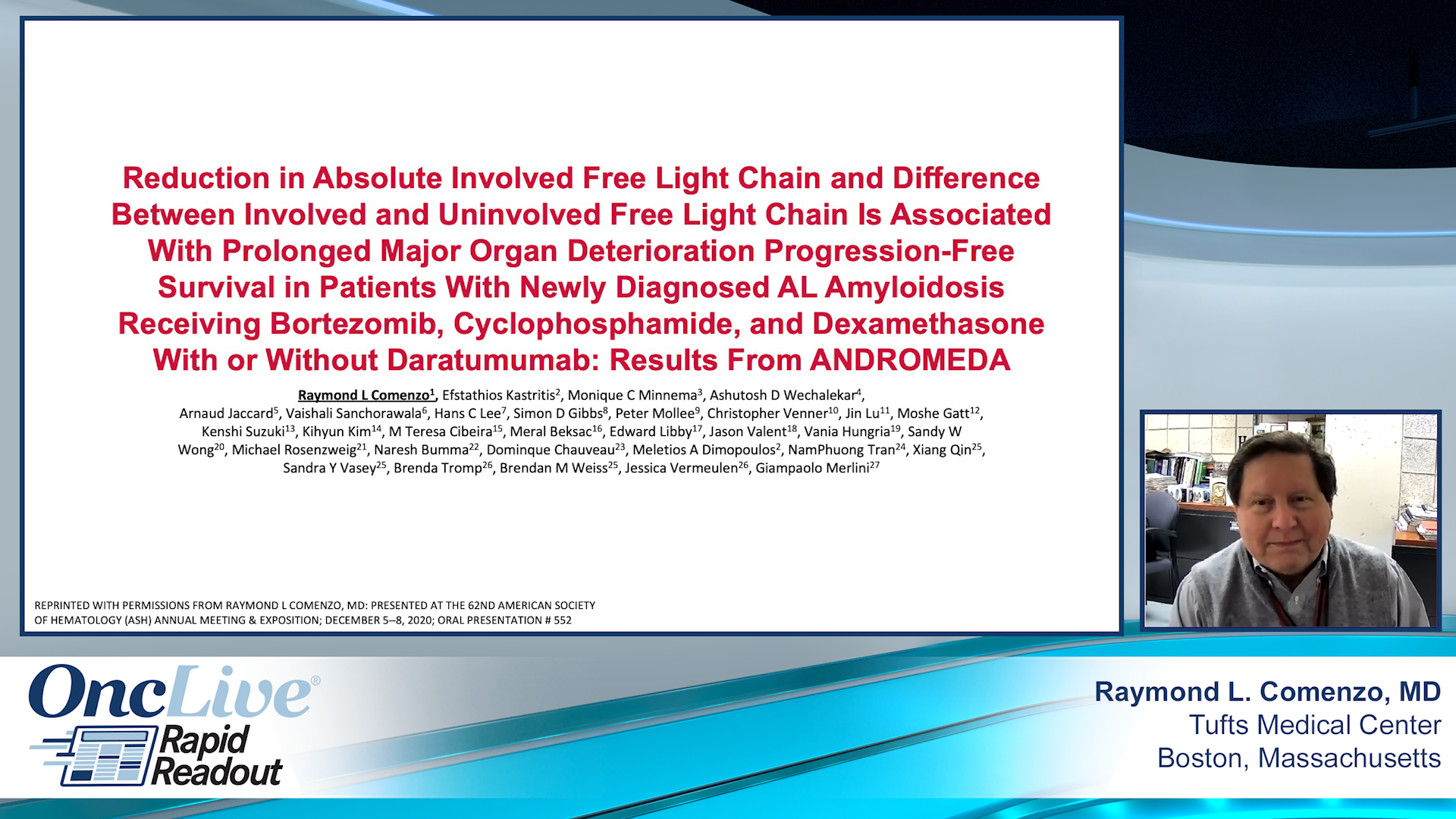 Andromeda Study Rapid Readouts: Results from the Phase 3 ANDROMEDA Study