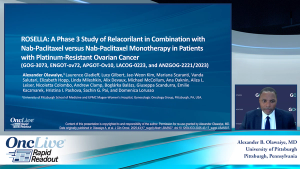 ROSELLA: A Phase 3 Study of Relacorilant in Combination With Nab-Paclitaxel vs Nab-Paclitaxel Monotherapy in Patients With Platinum-Resistant Ovarian Cancer (GOG-3073, ENGOT-ov72)