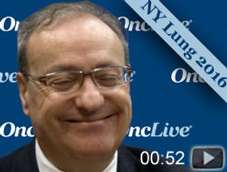 Dr. Perez-Soler on Impact of Osimertinib on Field of NSCLC
