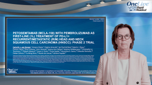 Petosemtamab (MCLA-158) With Pembrolizumab as First-Line (1L) Treatment of PD-L1+ Recurrent/Metastatic (R/M) Head and Neck Squamous Cell Carcinoma (HNSCC): Phase 2 Trial