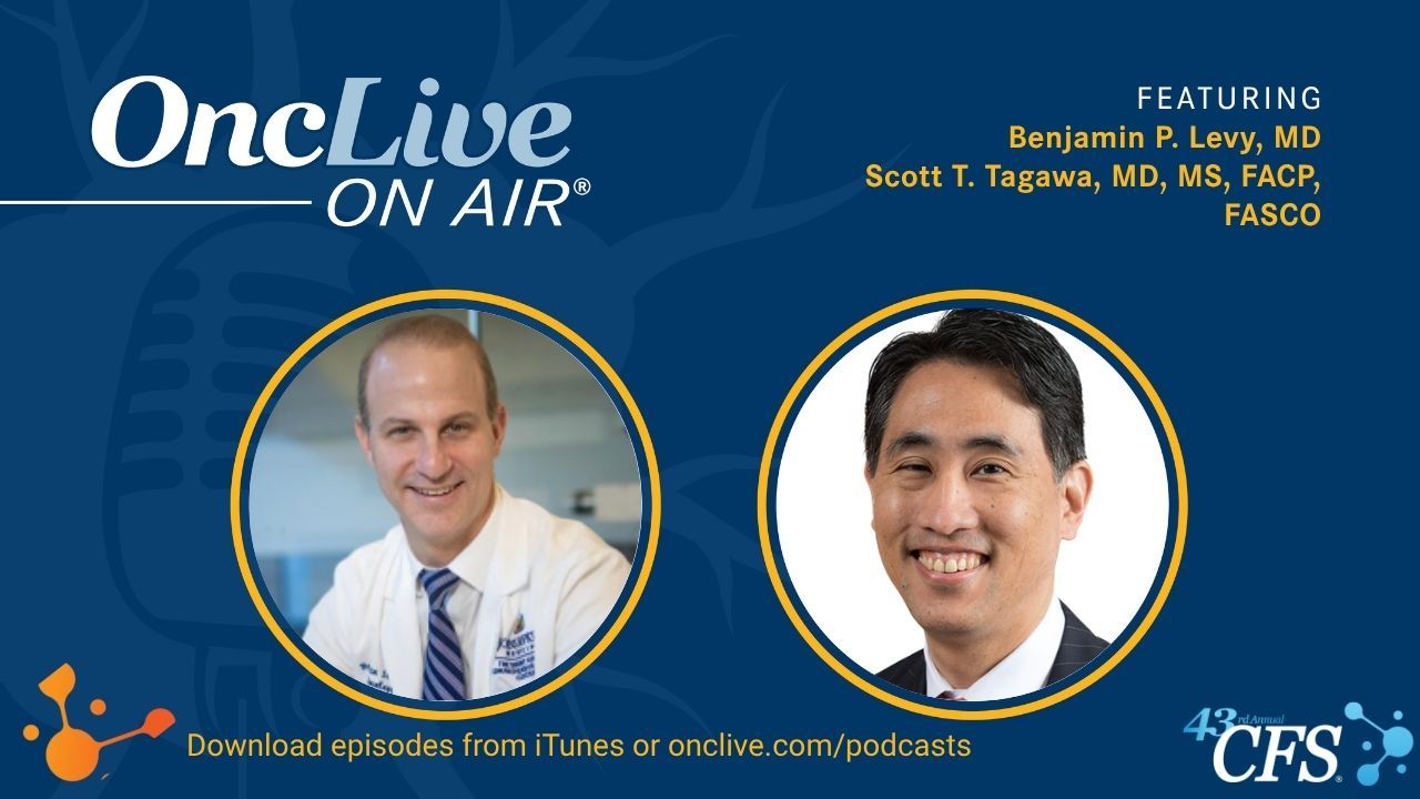 Benjamin P. Levy, MD, clinical director, medical oncology, Johns Hopkins Sidney Kimmel Cancer Center, Sibley Memorial Hospital, associate professor, oncology, Johns Hopkins University School of Medicine; Scott T. Tagawa, MD, MS, FACP, FASCO, professor, medicine and urology, Weill Cornell Medicine, attending physician, NewYork-Presbyterian – Weill Cornell Medical Center