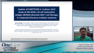 Rapid Readouts: Update of CARTITUDE-1