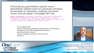 Guru P. Sonpavde, MD, an expert on urothelial carcinoma