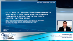 Outcomes of Larotrectinib Compared With Real-World Data From Non-TRK Inhibitor Therapies in Patients With TRK Fusion Cancer: VICTORIA Study