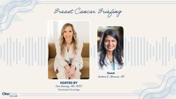 Sara Nunnery, MD, MSCI, breast medical oncologist, director, Breast Cancer Research, Tennessee Oncology; Vandana G. Abramson, MD, professor, medicine, co-leader, Breast Cancer Research Program, Breast Cancer Disease Team leader, Vanderbilt Health and the Vanderbilt-Ingram Cancer Center 