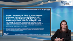 Phase 2 Registrational Study of Anitocabtagene Autoleucel for the Treatment of Patients with Relapsed and/or Refractory Multiple Myeloma: Preliminary Results from the IMMagine-1 Trial