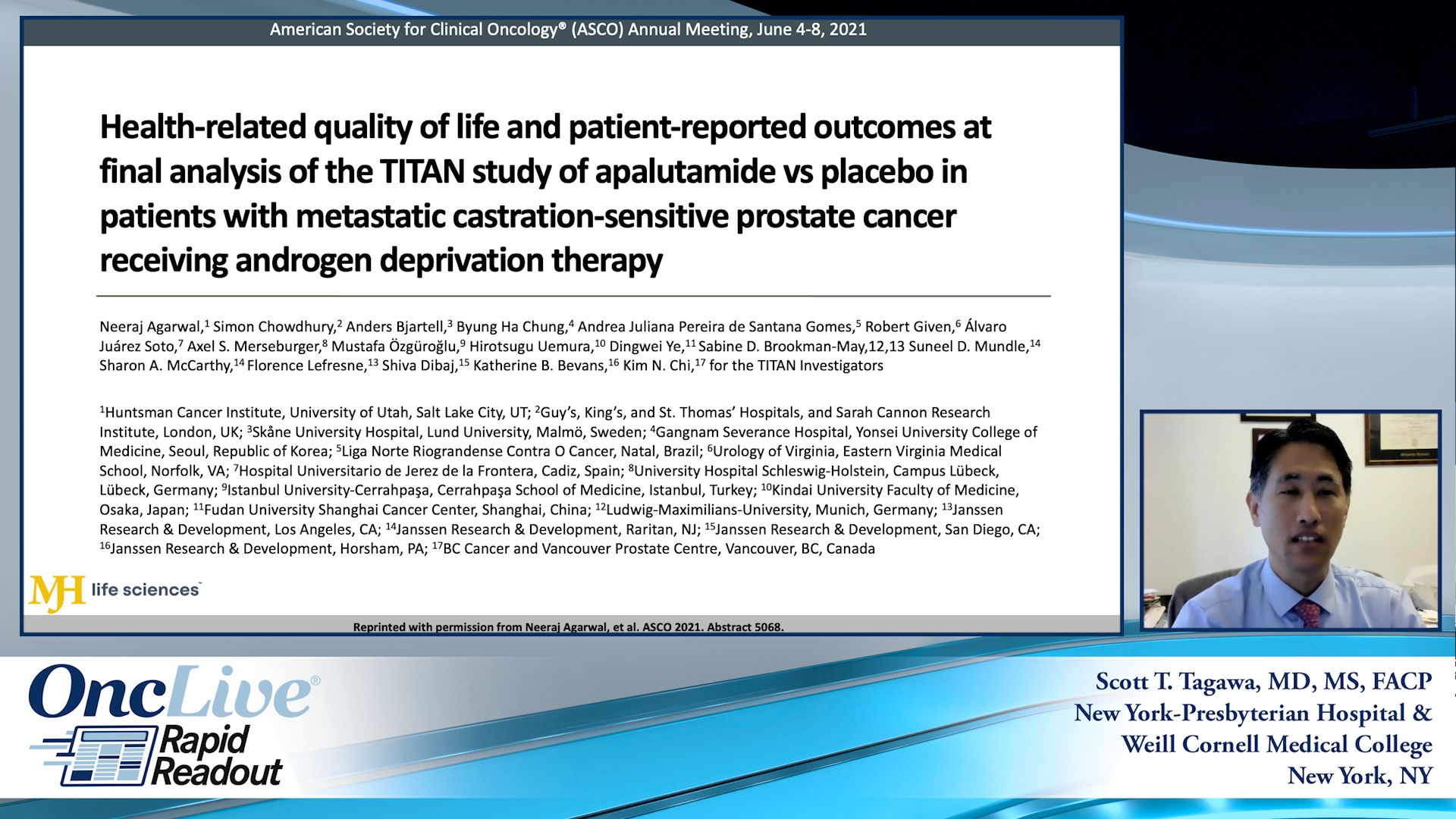 Rapid Readouts: Final Analysis of Phase 3 TITAN Trial