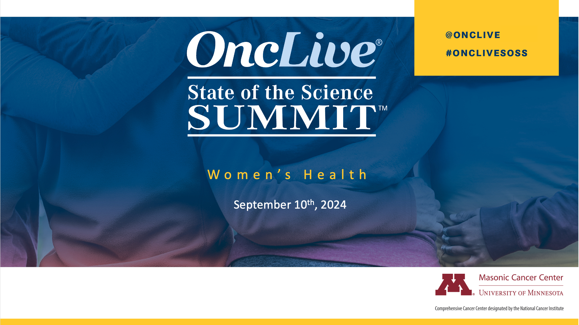 State of the Science Summit - Women's Health: Chaired by Britt Erickson, MD