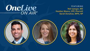 Neil Iyengar, MD, associate professor, Department of Hematology and Medical Oncology, co-director, Breast Medical Oncology, Department of Hematology and Medical Oncology, Emory University School of Medicine, director, Survivorship Services, Winship Cancer Institute of Emory University; Heather Moore, CPP, PharmD, clinical pharmacist practitioner, Duke Cancer Center Breast Clinic; Sarah Donahue, MPH, NP, nurse practitioner, University of California San Francisco Health