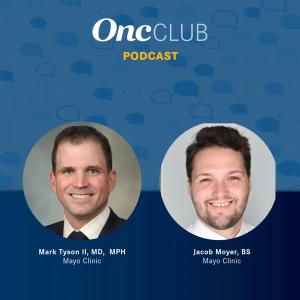 Jacob Moyer, BS, graduate researcher, Mayo Clinic; Mark Tyson II, MD, MPH, urologic oncologist, associate professor, urology, Mayo Clinic Alix School of Medicine