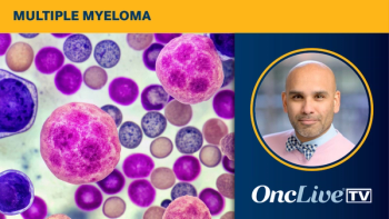 Hamza Hashmi, MD, outlines considerations for identifying patients with early relapsed/refractory multiple myeloma as candidates for CAR T-cell therapy.