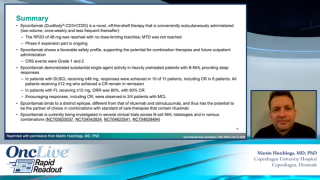 Rapid Readouts: Phase 1/2 Study of Epcoritamab in R/R B-cell NHL