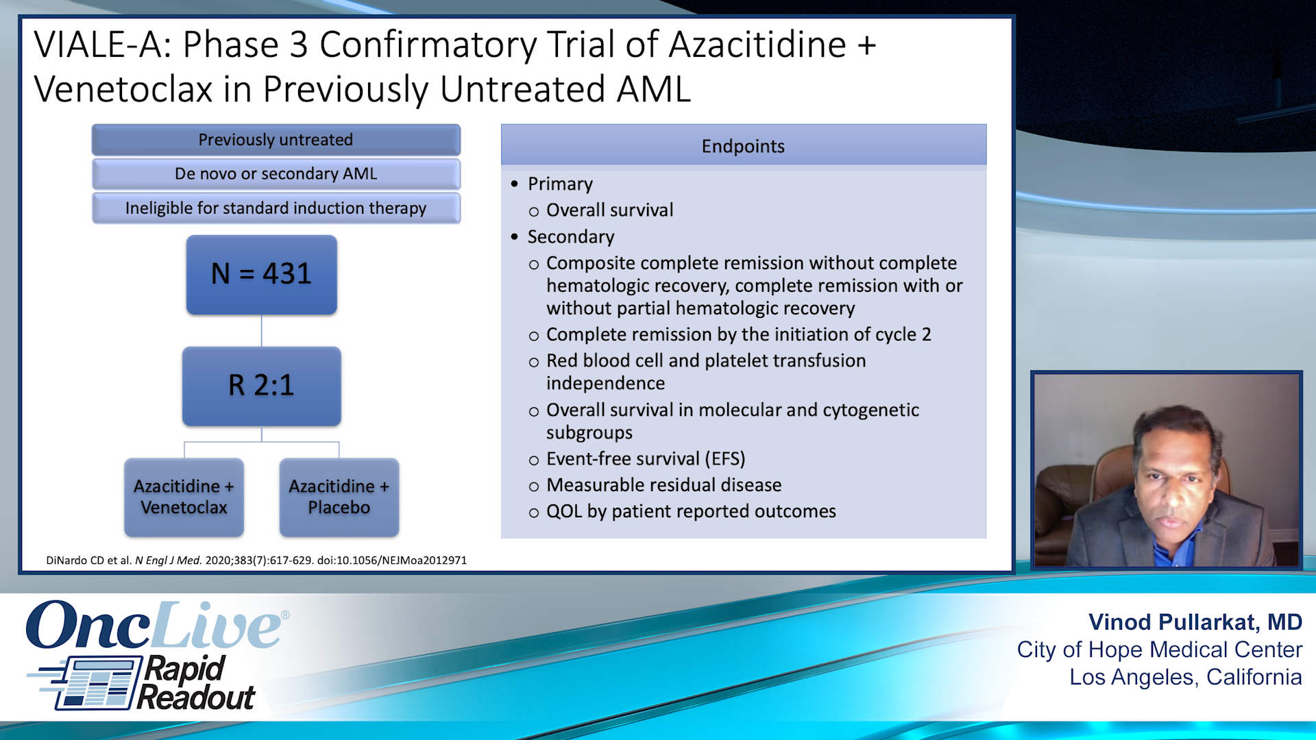 Rapid Readouts: Phase 3 VIALE-A Study