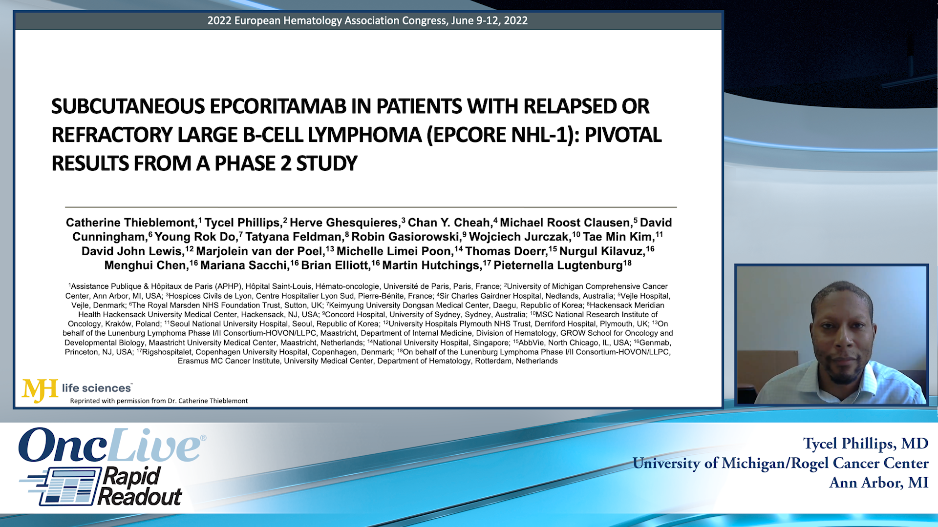 Subcutaneous Epcoritamab In Patients With Relapsed Or Refractory Large ...