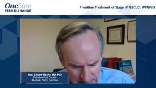 Frontline Treatment of Stage IV NSCLC: IPI/NIVO 