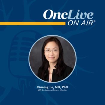 Xiuning Le, MD, PhD, associate professor, Department of Thoracic/Head and Neck Medical Oncology, Division of Internal Medicine, The University of Texas MD Anderson Cancer Center
