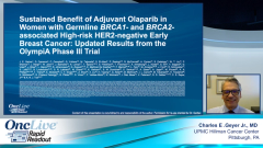 Sustained Benefit of Adjuvant Olaparib in Women with Germline BRCA1- and BRCA2-associated High-risk HER2-negative Early Breast Cancer: Updated Results from the OlympiA Phase III Trial