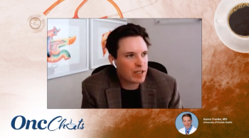 In this fourth episode of OncChats: Traveling Through the Lung Cancer Treatment Paradigm, Aaron Franke, MD, discusses the management of immune-related adverse effects and the goal of mitigating steroid use for patients with lung cancer. 