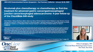 Yelena Y. Janjigian, MD, an expert on gastrointestinal cancer