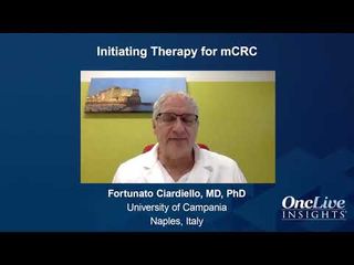 Initiating Therapy for mCRC