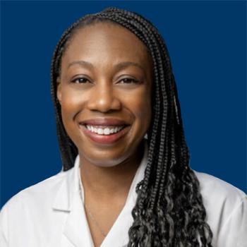Alexis Chidi, MD, PhD, MSPH, assistant attending surgeon and co-director of the Lung Cancer Screening Program at Memorial Sloan Kettering Cancer Center 