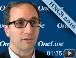 Dr. Ferris on Potential of Nivolumab in Head and Neck Cancer