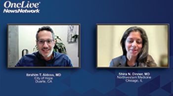 Shira Dinner, MD, and Ibrahim Aldoss, MD, discuss key data in acute lymphoblastic leukemia presented at the 2025 EHA Congress.
