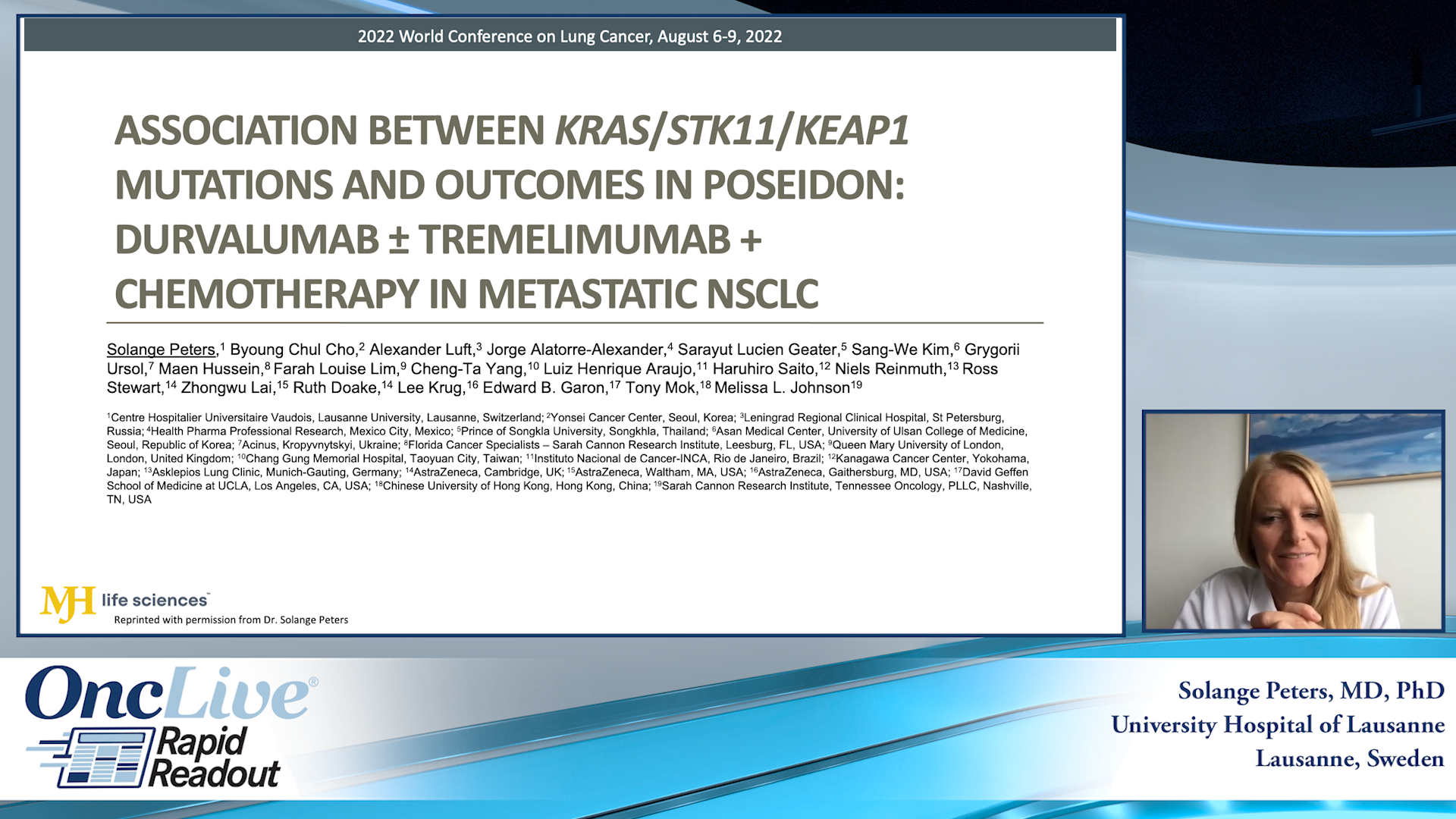 Association Between KRAS/STK11/KEAP1 Mutations and Outcomes