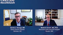 Daniel J. George, MD, and Matthew Smith, MD, PhD, discuss data from a real-world analysis for AR inhibitors in nmCRPC.