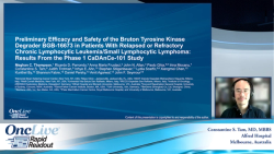 Preliminary efficacy and safety of the Bruton tyrosine kinase degrader BGB-16673 in patients with relapsed or refractory chronic lymphocytic leukemia/small lymphocytic lymphoma: Results from the phase 1 CaDAnCe-101 study