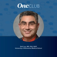 Emil Lou, MD, PhD, FACP, of University of Minnesota Medical School
