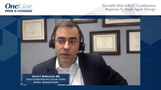 Favorable-Risk mRCC: Combination Regimens Vs Single-Agent Therapy 