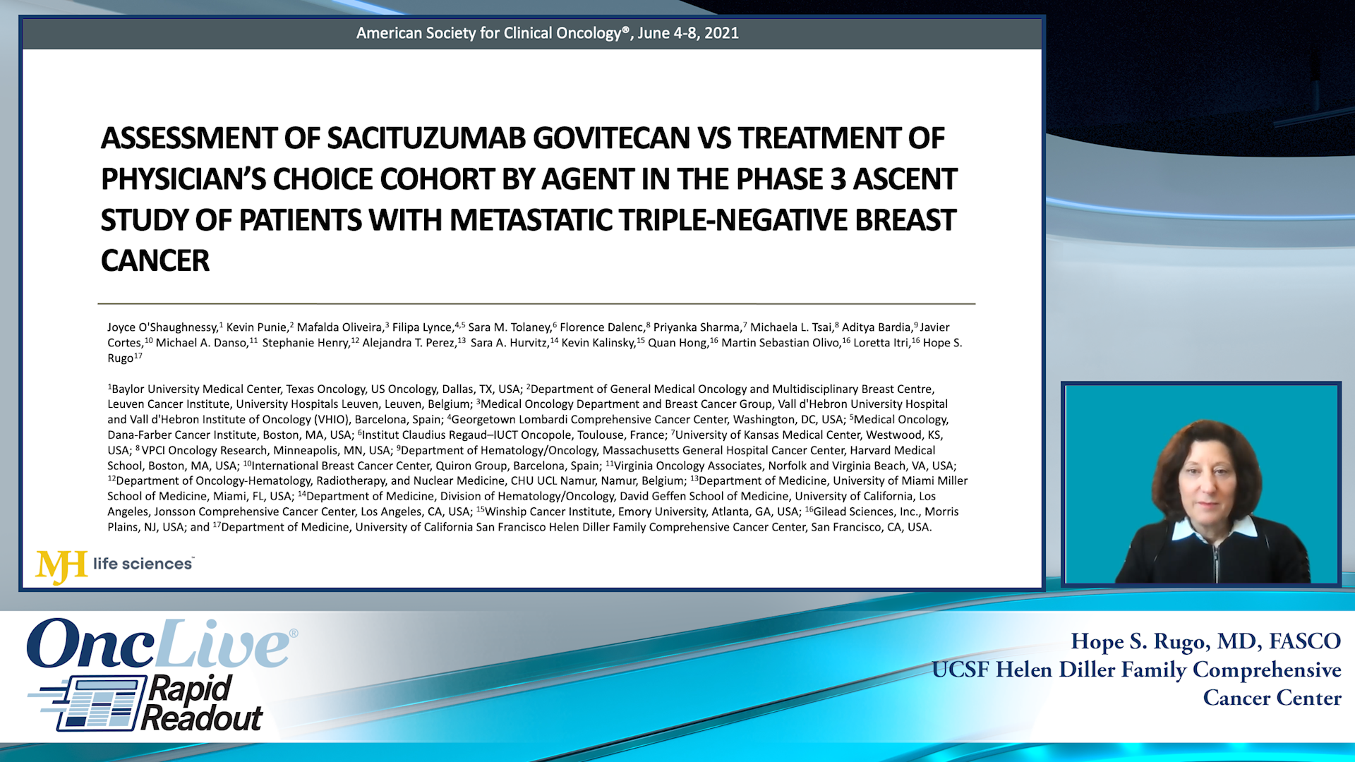 Rapid Readouts: Phase 3 ASCENT Study for Metastatic Triple-Negative ...