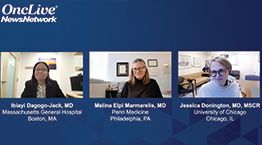 Jessica Donington, MD, MSCR, Melina Elpi Marmarelis, MD, and Ibiayi Dagogo-Jack, MD, on when to conduct biomarker testing in NSCLC.