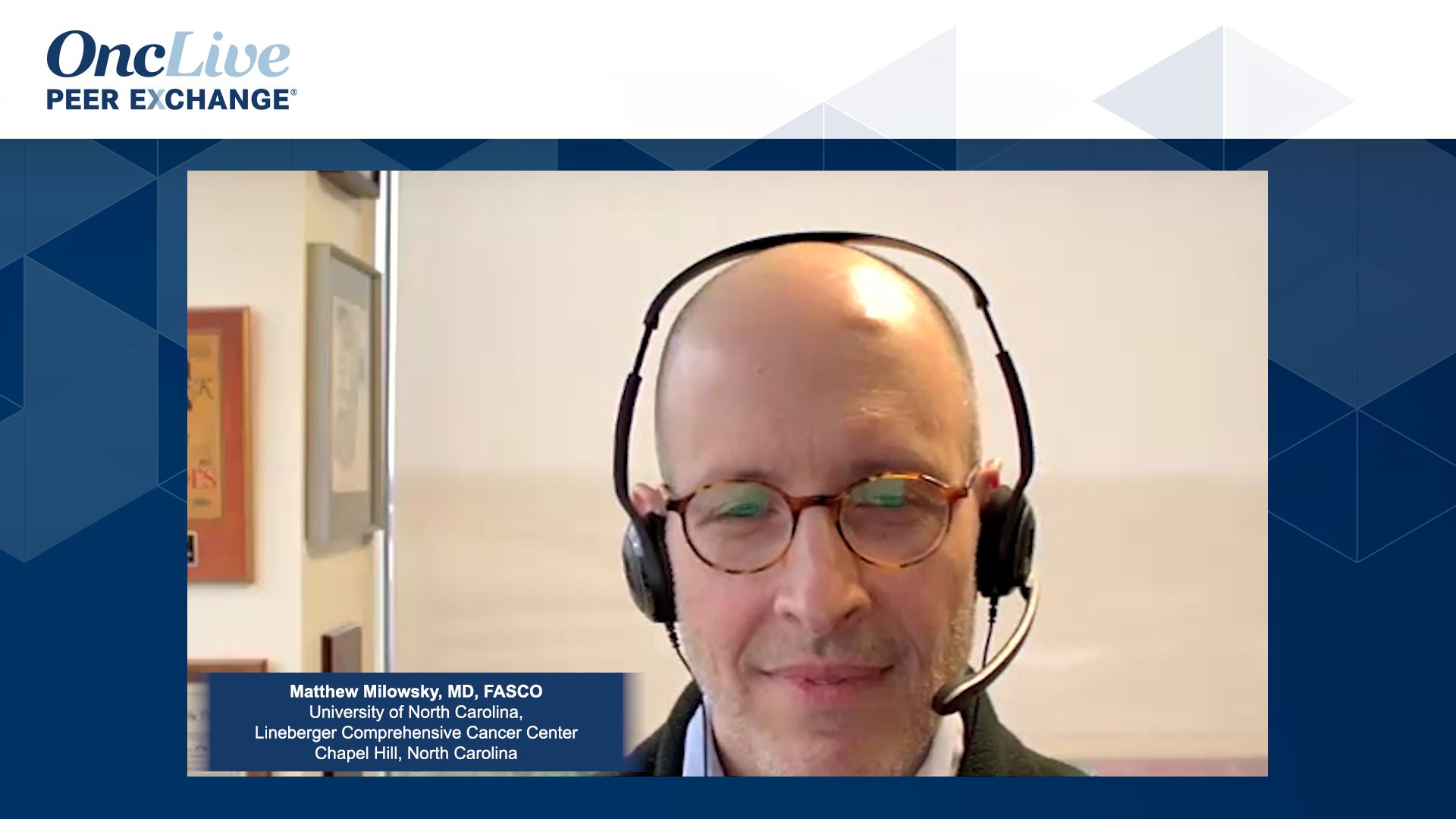 Matthew Milowsky, MD, FASCO, an expert on bladder cancer